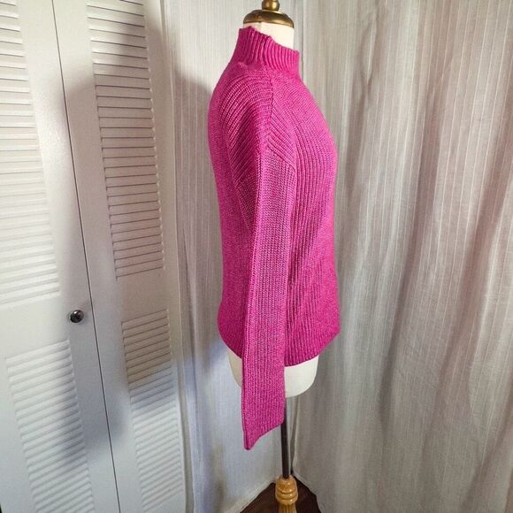 St. Johns Bay | Women’s | Sweaters | Petite S | Raspberry Knitted Sweater - Picture 5 of 5